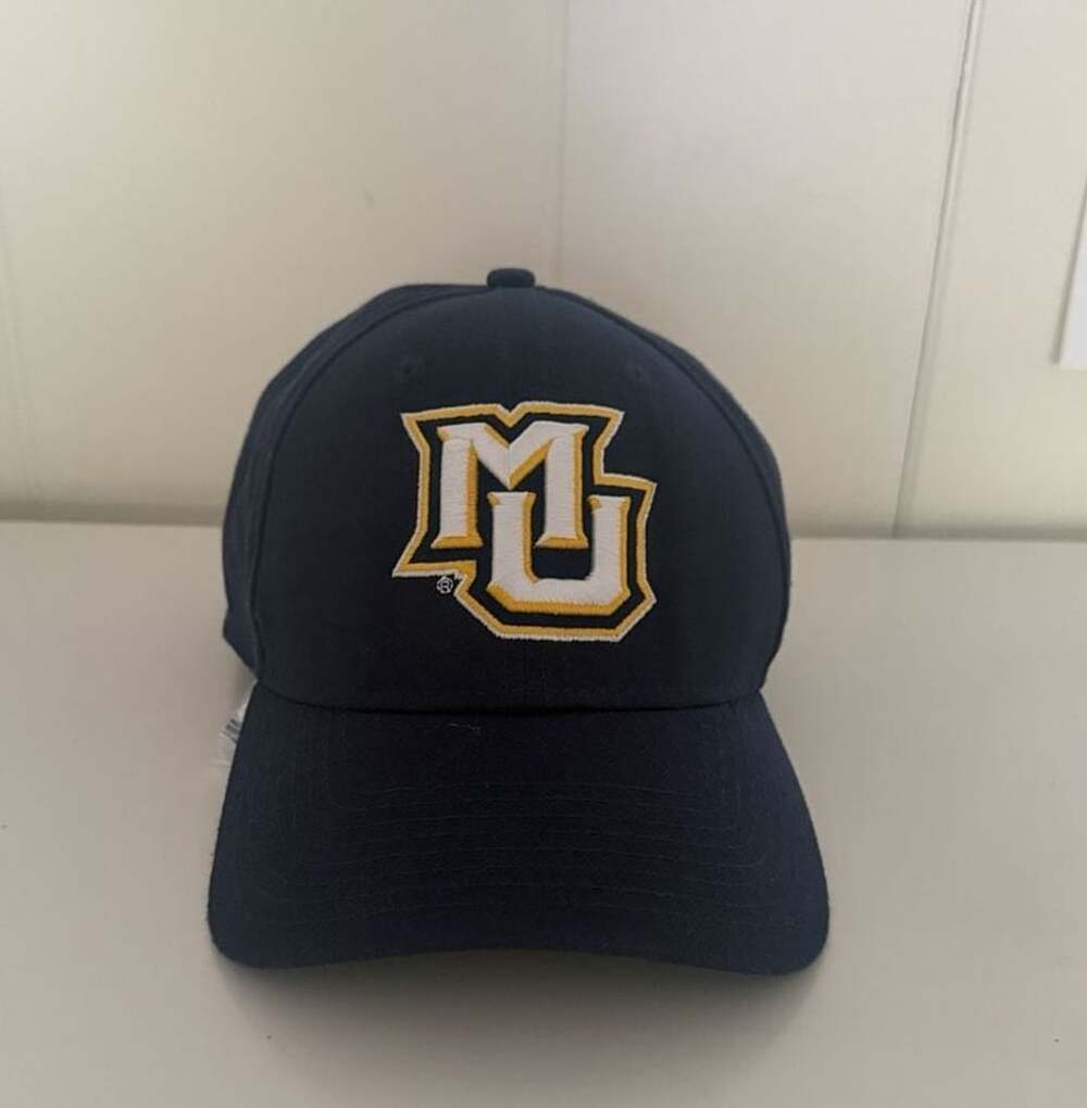 New Era Marquette Golden Eagles MU Baseball Cap Hat Navy Blue
